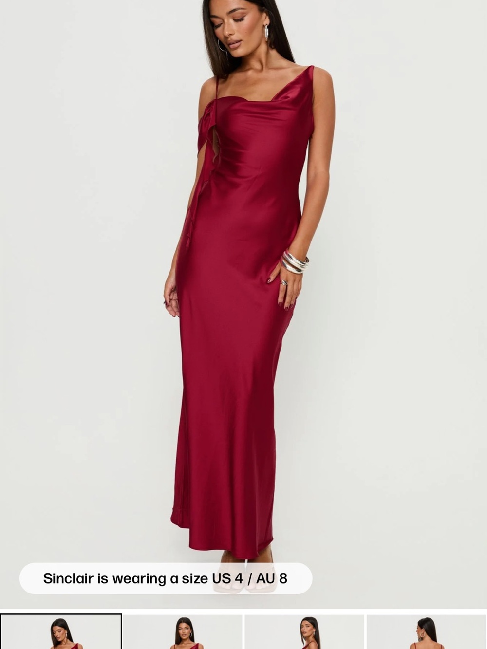 Princess Polly Silah Cowl Neck Maxi Dress - Picture 2 of 8